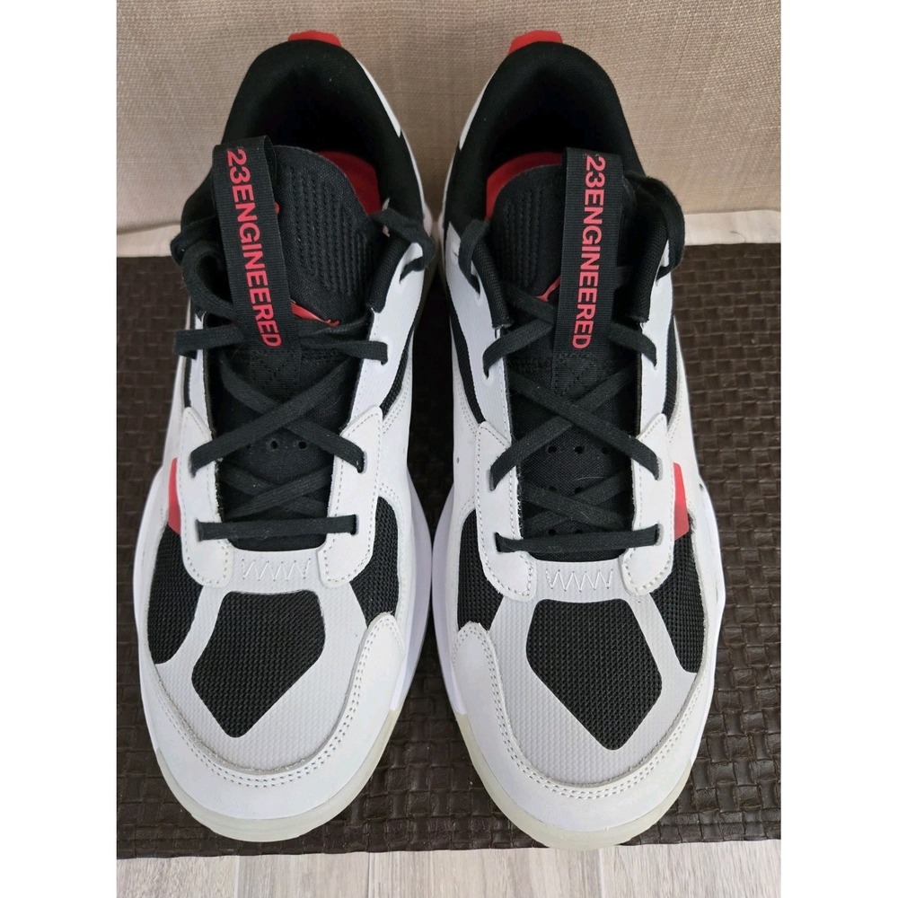 Nike Air Jordan‎ 200E Engineered White Red Black Athletic Sneakers Men's 14